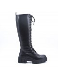 Bottes en simili cuir 