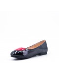 Ballerine fille en simili cuir 