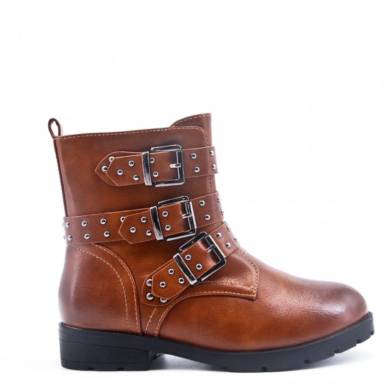 Faux leather children's boot