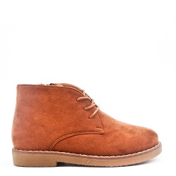 Child's boot in faux suede