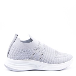 Women's textile basket without lace
