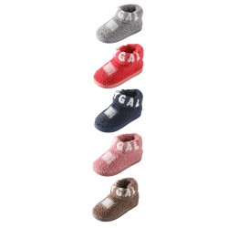 Zapatilla de piel de invierno