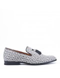 Men's textile moccasin