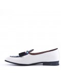 Men's textile moccasin