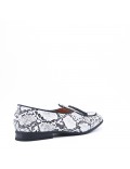 Men's textile moccasin