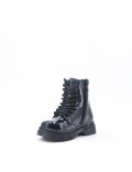 Faux leather children's boot