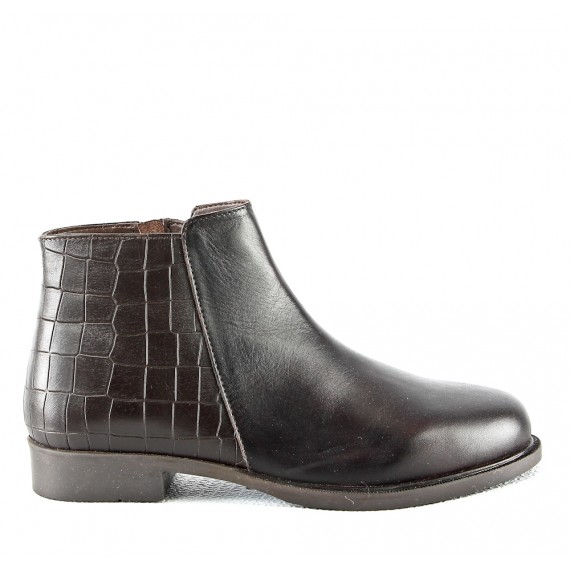 ZAPATOS AL POR MAYOR-Botines de piel para mujer