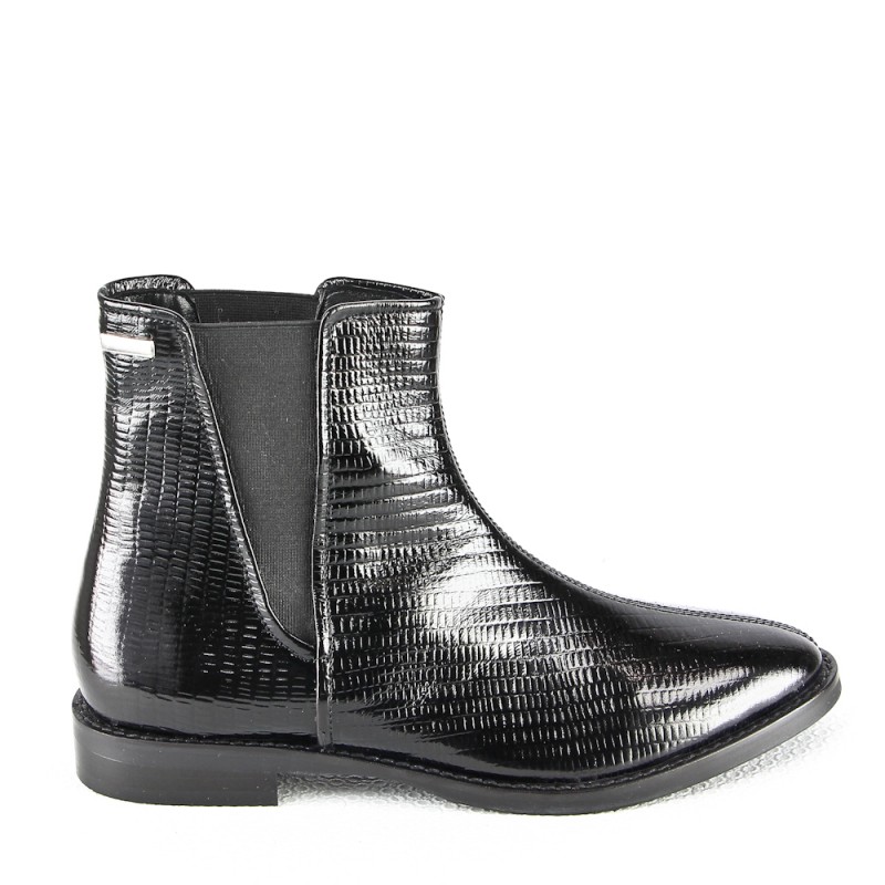 ZAPATOS AL POR MAYOR-Botines de piel para mujer