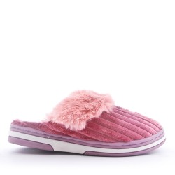 Winter fur slipper