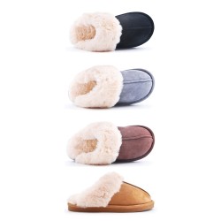 Claquette hiver en fourrure