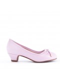 Girl's heeled pump