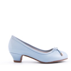 Girl's heeled pump