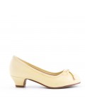 Girl's heeled pump