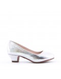 Girl's heeled pump
