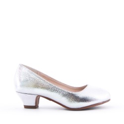 Girl's heeled pump