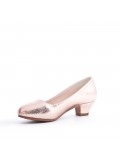 Girl's heeled pump