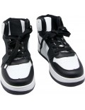 Women's faux leather sneaker