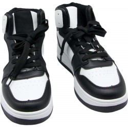 Women's faux leather sneaker