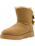 Child's boot in faux suede