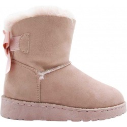 Child's boot in faux suede