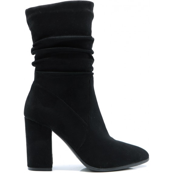 Faux suede boot