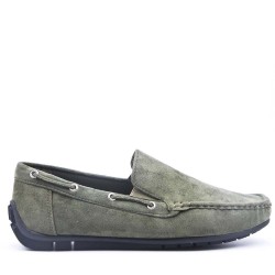 Men's faux suede moccasin