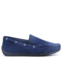 Men's faux suede moccasin