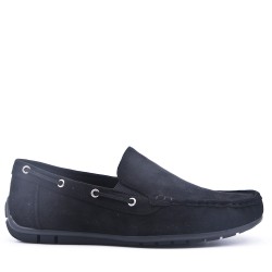 Mocassin en simili daim pour homme