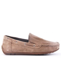 Men's faux suede moccasin