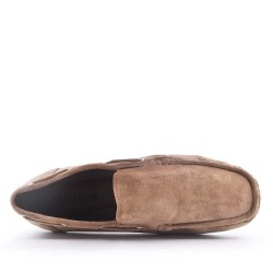 Men's faux suede moccasin 