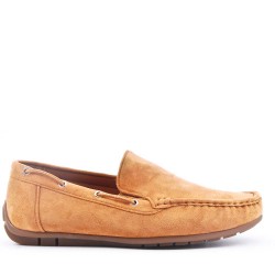 Men's faux suede moccasin