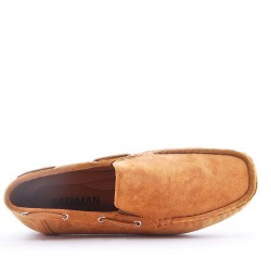 Mocasín de ante sintético para hombre