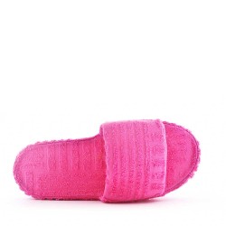 Winter textile slipper