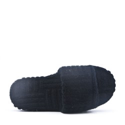 Zapatilla textil de invierno