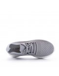 Men's textile lace-up basket