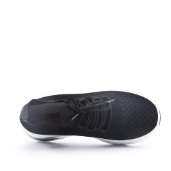 GROSSISTE CHAUSSURES - Basket homme sans lacets en textile