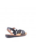 Sandale fille en simili cuir