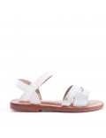 Sandale fille en simili cuir