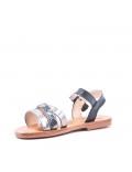 Sandale fille en simili cuir