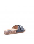 Children's faux leather slide