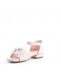 Sandale fille en simili cuir