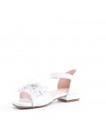 Sandale fille en simili cuir