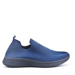 Men's textile lace-up basket