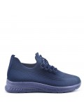 Men's textile lace-up basket