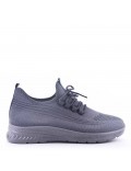 Men's textile lace-up basket