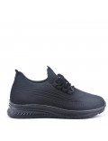 Men's textile lace-up basket