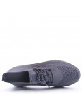 Men's textile lace-up basket