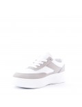 Women's faux leather sneaker