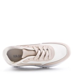 Basket material mix with lace for women