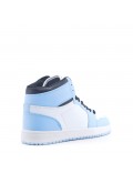 Women's faux leather sneaker